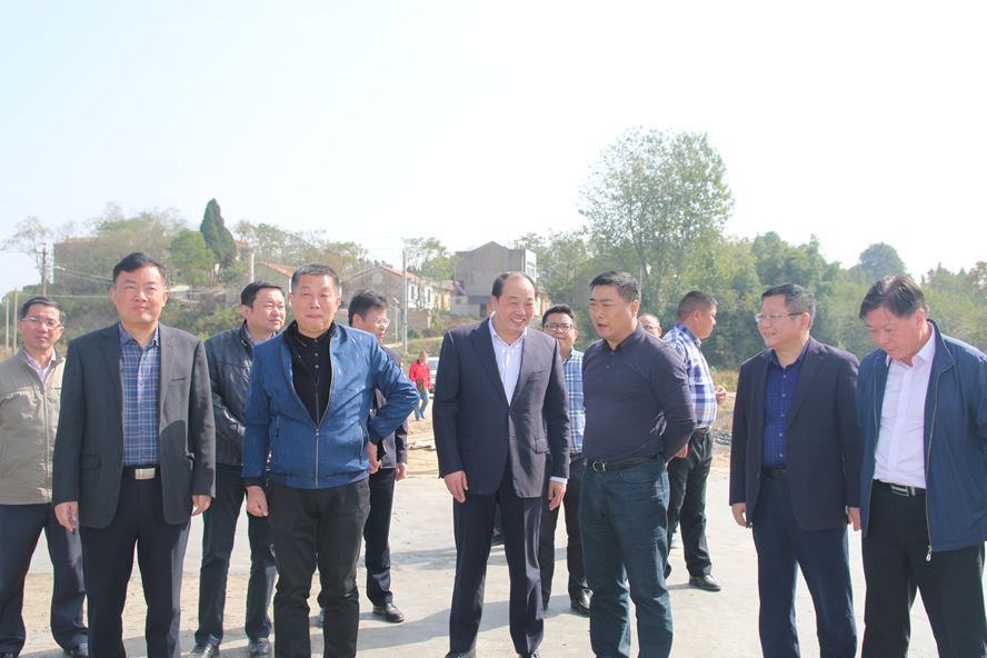 院党委书记,院长涂亚平赴黄陂区姚集街 双河村调研区院对接包区服务